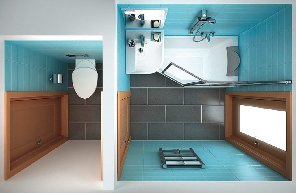 Panel vagy más kis méretű fürdőszoba esetén is berendezheted ötletesen a rendelkezésedre álló teret.