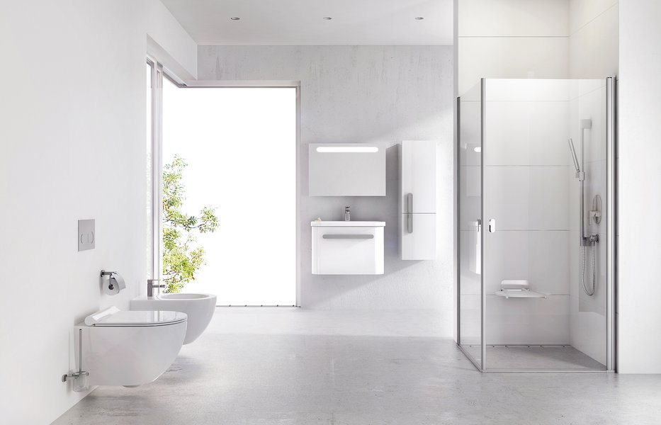 A RAVAK Chrome fürdőszoba koncepcióban megelevenedik a stílus és hatékonyság harmóniája.